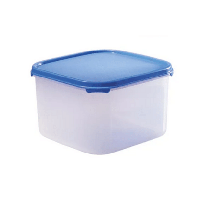 Magic Seal Square Storage Plastic Container - Royal Blue