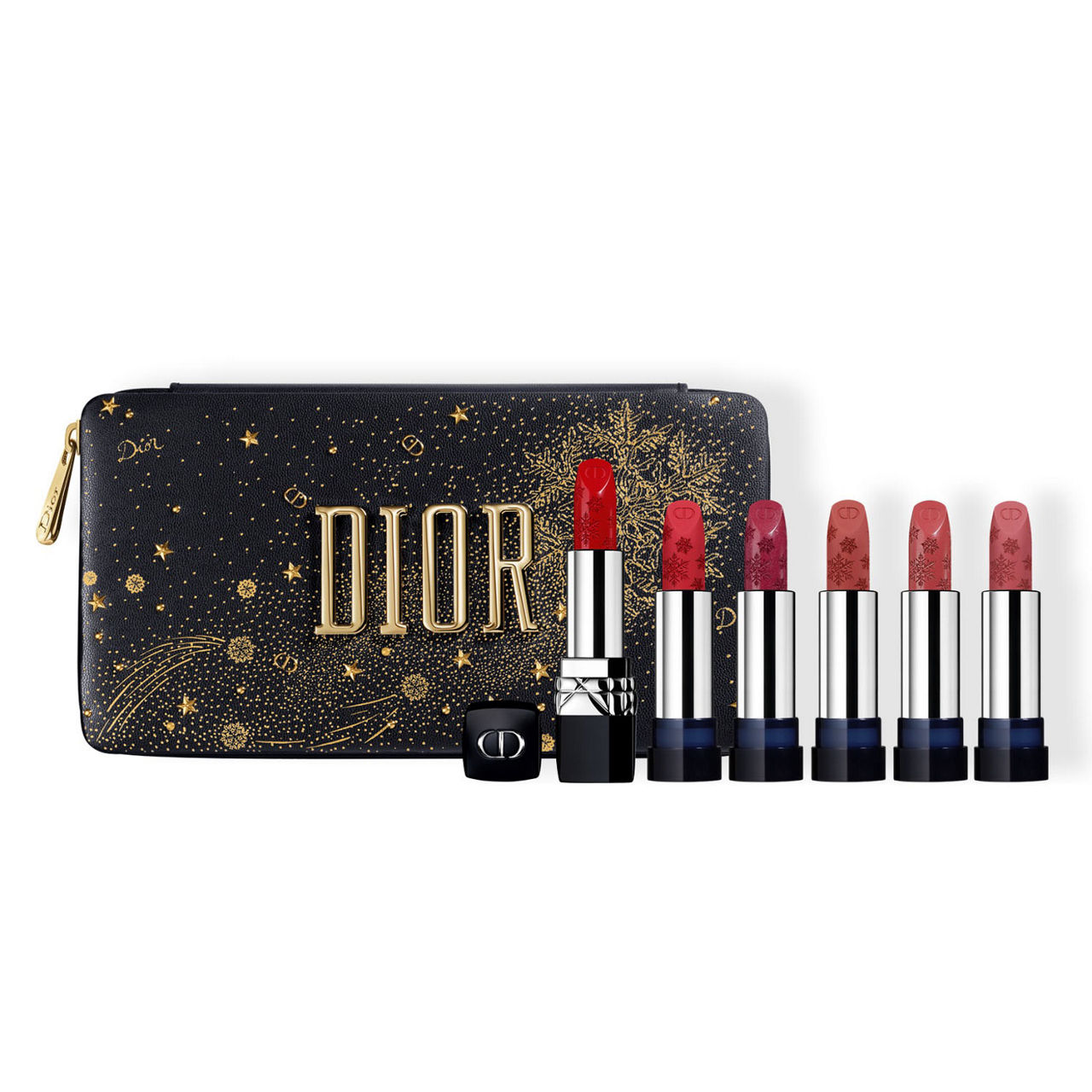Golden Nights Rouge Refillable Lipstick Set (Limited Edition)