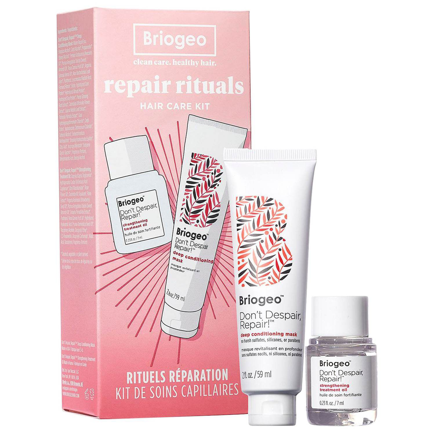 Don't Despair, Repair! Repair Rituals Hair Care Kit, Multicolor