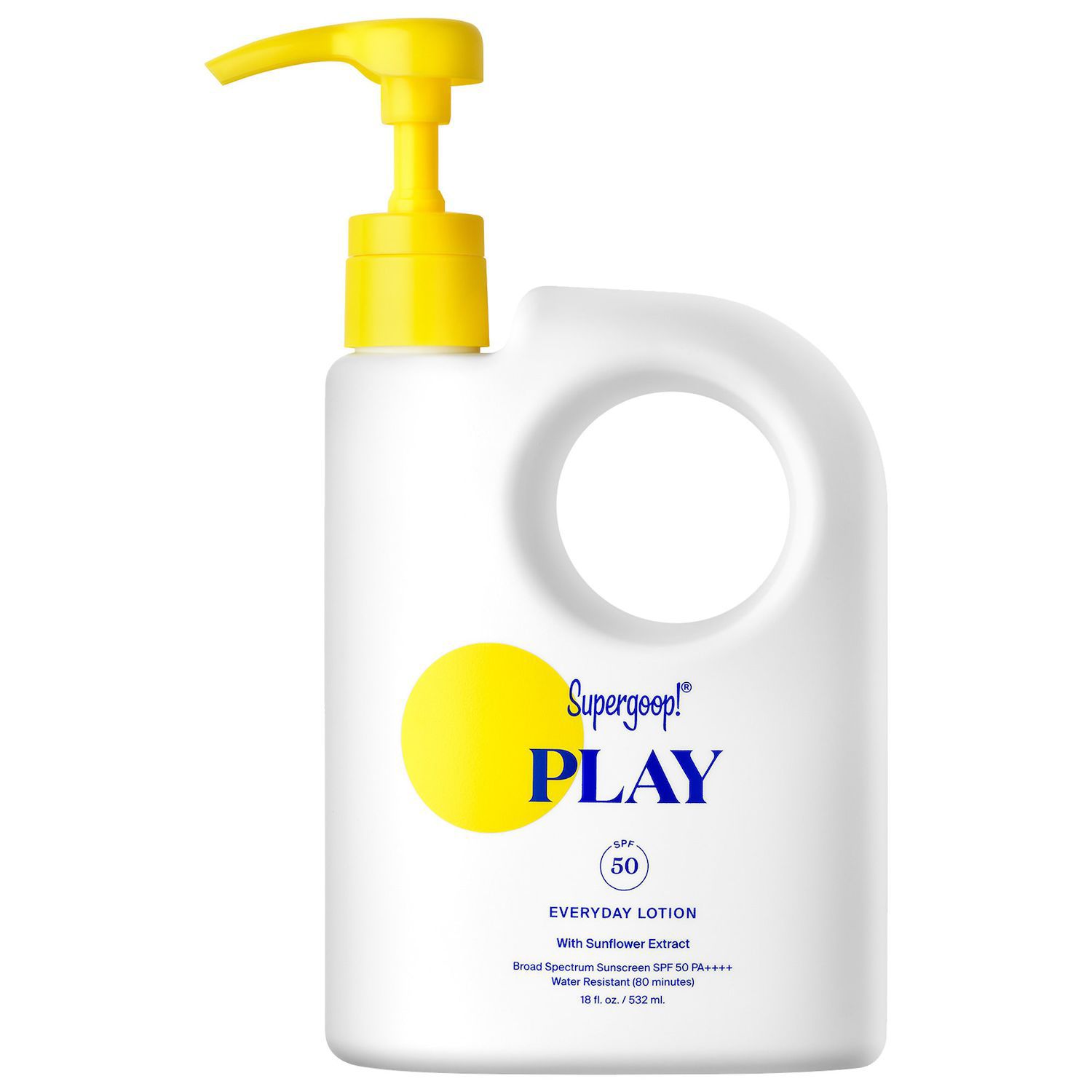 Supergoop PLAY Everyday Lotion SPF 50 for Women 5.5 Oz Sunscreen