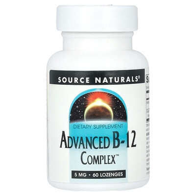 Advanced B-12 Complex, 5 mg, 60 Lozenges