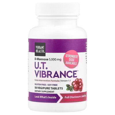 U.T. Vibrance™, 50 Vegipure Tablets