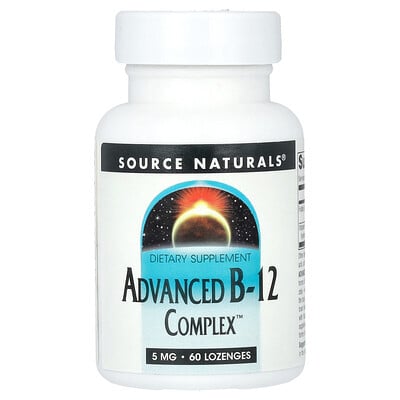 Advanced B-12 Complex, 5 mg, 60 Lozenges