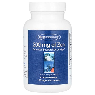 Zen, 200 mg, 120 Vegetarian Capsules (100 mg per Capsule)