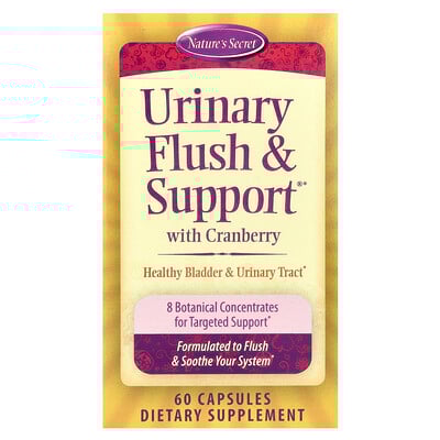 Urinary Flush & Support® with Cranberry, 60 Capsules