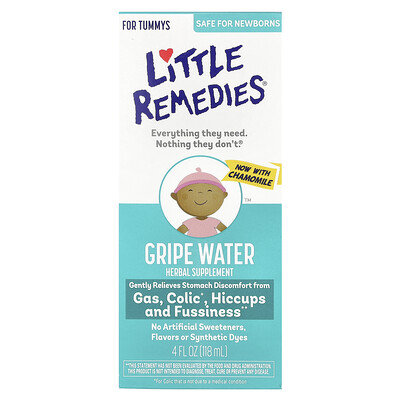 Gripe Water, For Tummys, 4 fl oz (118 ml)