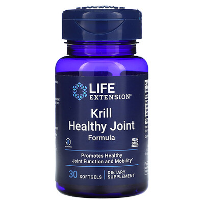 Krill Healthy Joint Formula, 30 Softgels
