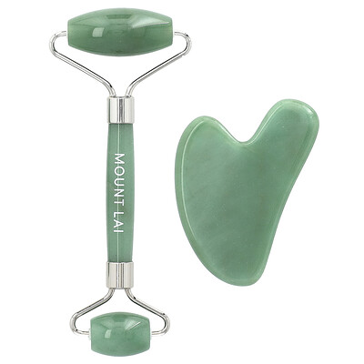 The Jade Facial Spa Set, 2 Piece Set