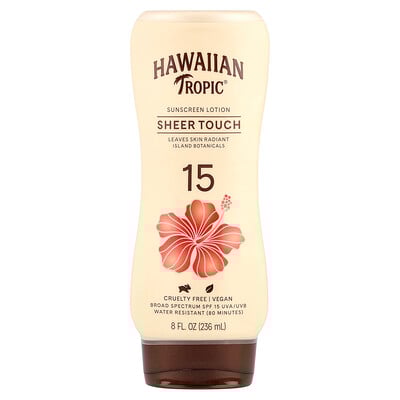 Sheer Touch, Sunscreen Lotion, SPF 15, 8 fl oz (236 ml)