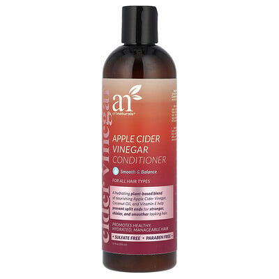 Apple cider vinegar conditioner, 12 fl oz (355 ml) by Artnaturals ...