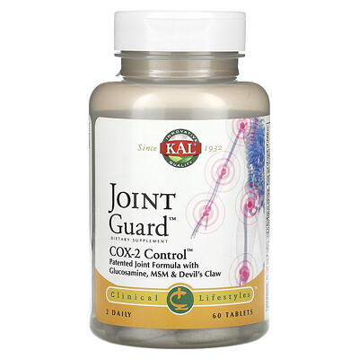 Tablets Forcox Joint guard™, cox-2 control™, 60 tablets by Kal : review - Vitamins ...