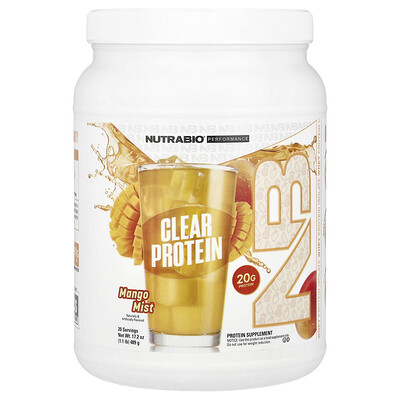 Performance, Clear Protein, Mango Mist, 1.1 lb (489 g)