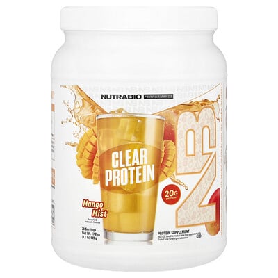 Performance, Clear Protein, Mango Mist, 1.1 lb (489 g)