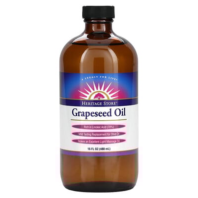 Grapeseed Oil, 16 fl oz (480 ml)