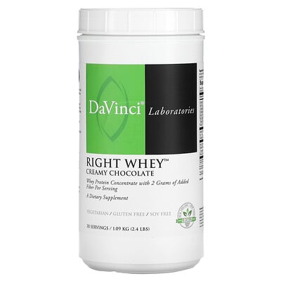 Right Whey, Creamy Chocolate, 2.4 lbs (1.09 kg)