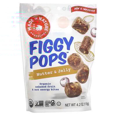 Figgy Pops, Nutter & Jelly, 4.2 oz (119 g)