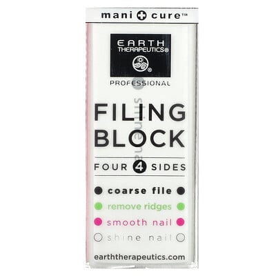 Four sides filing block, 1 block by Earth therapeutics : review - Face ...