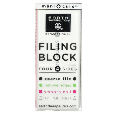Four sides filing block, 1 block by Earth therapeutics : review - Face ...