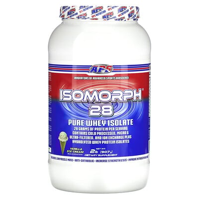 Isomorph 28, Pure Whey Isolate, Vanilla Ice Cream, 2 lb (907 g)