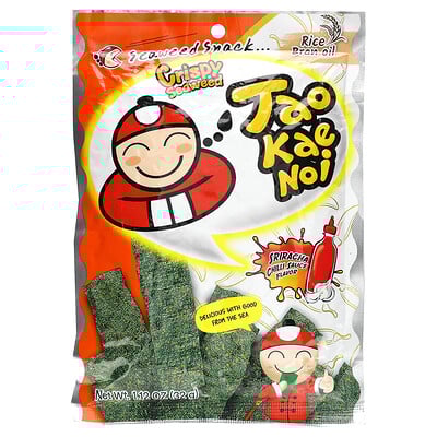 Crispy Seaweed Snack, Sriracha Chili Sauce, 1.12 oz (32 g)