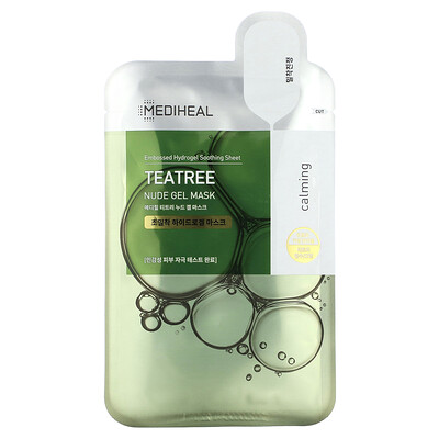 Tea Tree, Nude Gel Beauty Mask, 1 Sheet, 1.05 oz (30 g)