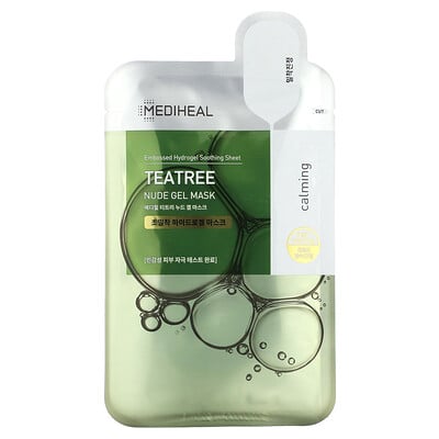 Tea Tree, Nude Gel Beauty Mask, 1 Sheet, 1.05 oz (30 g)