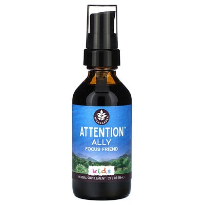 Kids, Attention Ally Focus Friend, 2 fl oz (59 ml)