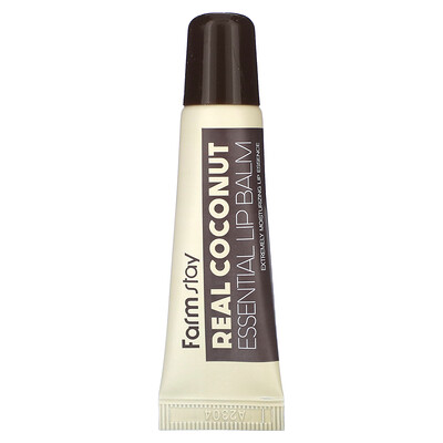 Real Coconut Essential Lip Balm, 0.35 oz (10 g)