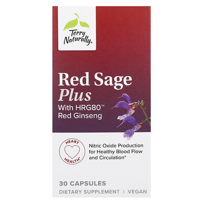 Red Sage Plus With HRG80 Red Ginseng, 30 Capsules