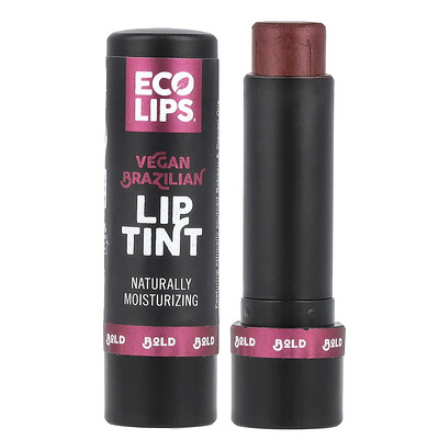 Vegan Brazilian Lip Tint, Bold, 0.15 oz (4.25 g)