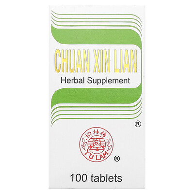 Chuan Xin Lian, 100 Tablets