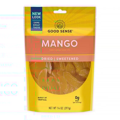 Mango, Dried & Sweetened, 14 oz (397 g)