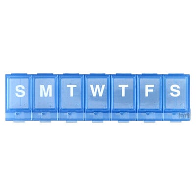 Weekly Classic Pill Planner, XL, 1 Count