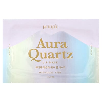 Aura Quartz, Lip Mask, Hydrogel Type, 1 Mask, 6.4 g