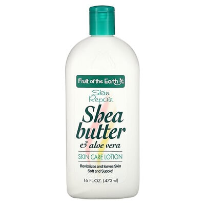 Skin Care Lotion, Shea Butter & Aloe Vera, 16 fl oz (473 ml)