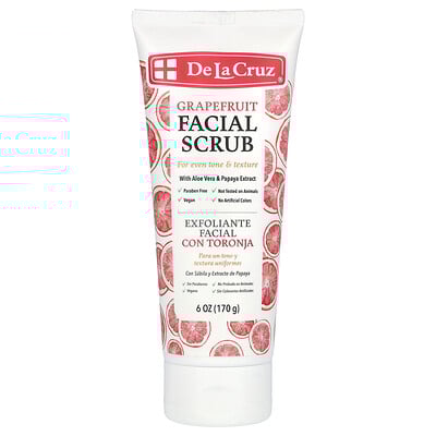 Facial Scrub, Grapefruit, 6 oz (170 g)