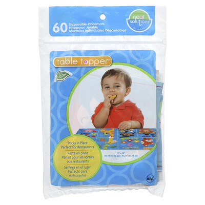 Table Topper, Disposable Placemat, 60 Count