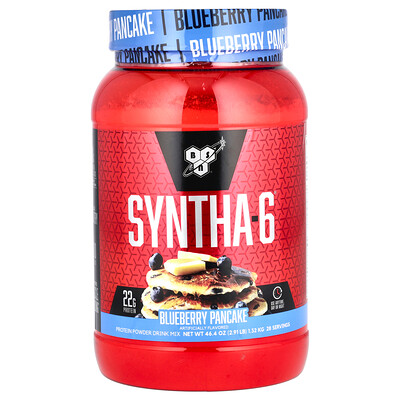 Syntha-6, Protein Powder Drink Mix, Blueberry Pancake, 2.91 lb (1.32 kg)