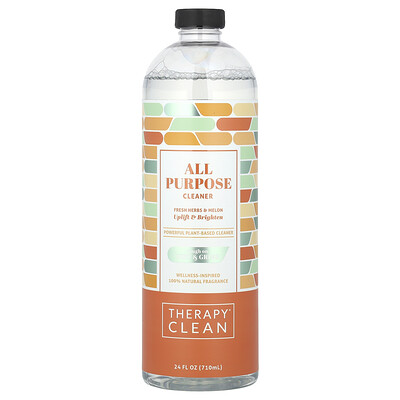 All Purpose Cleaner, Fresh Herbs & Melon, 24 fl oz (710 ml)