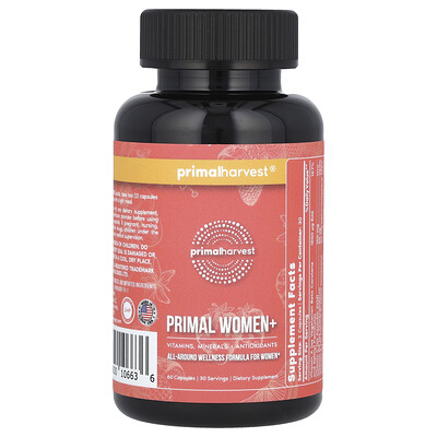Primal Women+, 60 Capsules