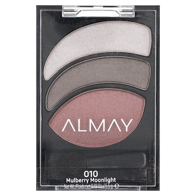 Shadow Trios, Smoky Eyeshadow, 010 Mulberry Moonlight, 0.19 oz (5.5 g)