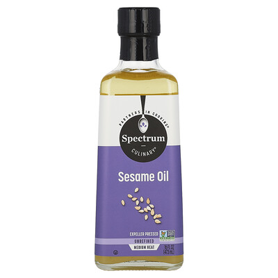 Sesame Oil, Unrefined, 16 fl oz (473 ml)