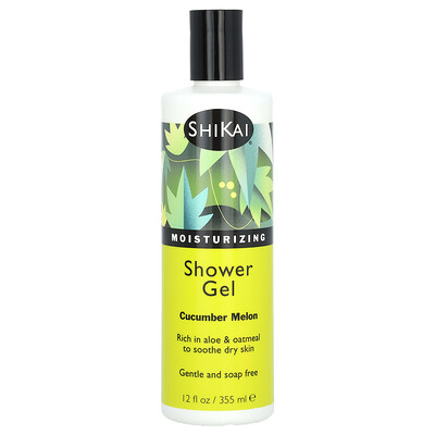 Moisturizing Shower Gel, Cucumber Melon, 12 fl oz (355 ml)
