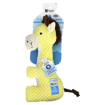 Clean Earth Plush, Giraffe, 1 Toy