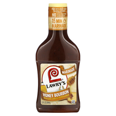 Marinade, Honey Bourbon, 12 fl oz (354 ml)