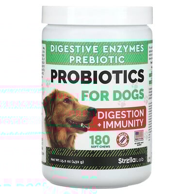 Probiotics, For Dogs, Bacon, 180 Soft Chews, 15.2 oz (432 g)