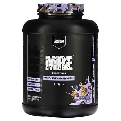 MRE, Whole Food Protein, Blueberry Cobbler, 7.16 lb (3,250 g)
