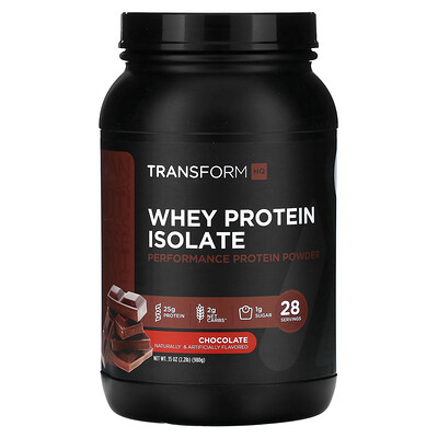Whey Protein Isolate, Chocolate, 35 oz (980 g)