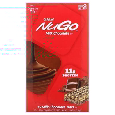 Original Bar, Milk Chocolate, 15 Bars, 1.76 oz (50 g) Each