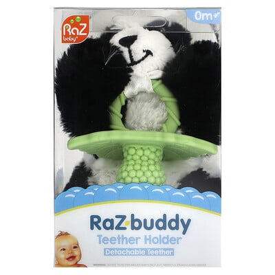 Teether Holder, Detachable Teether, 0 Months+, Panda, 1 Count